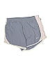 Nike 100% Polyester Gray Purple Athletic Shorts Size S - photo 1