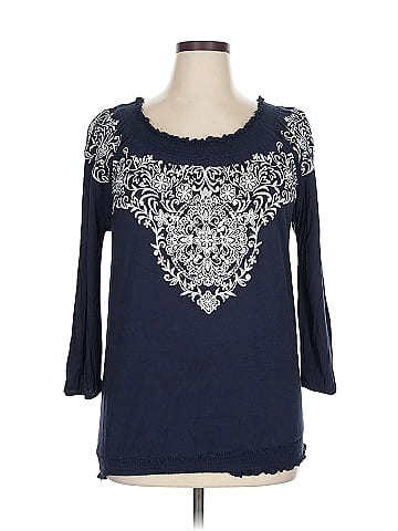 INC International Concepts 3/4 Sleeve Top (view 1)