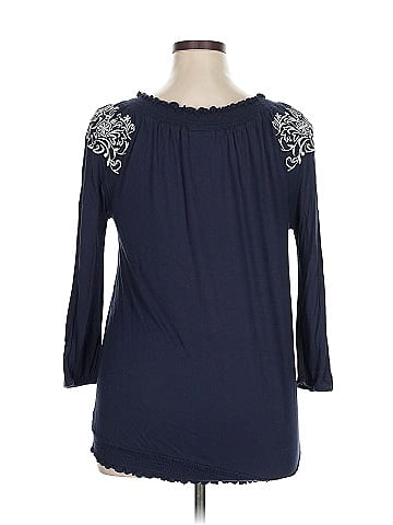 INC International Concepts 3/4 Sleeve Top (view 2)