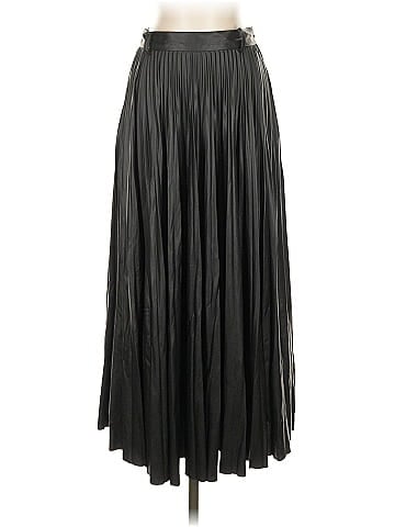 Zara Faux Leather Skirt (view 1)