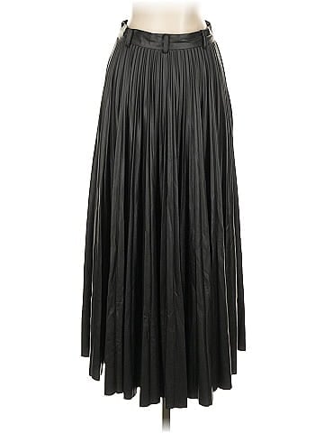 Zara Faux Leather Skirt (view 2)