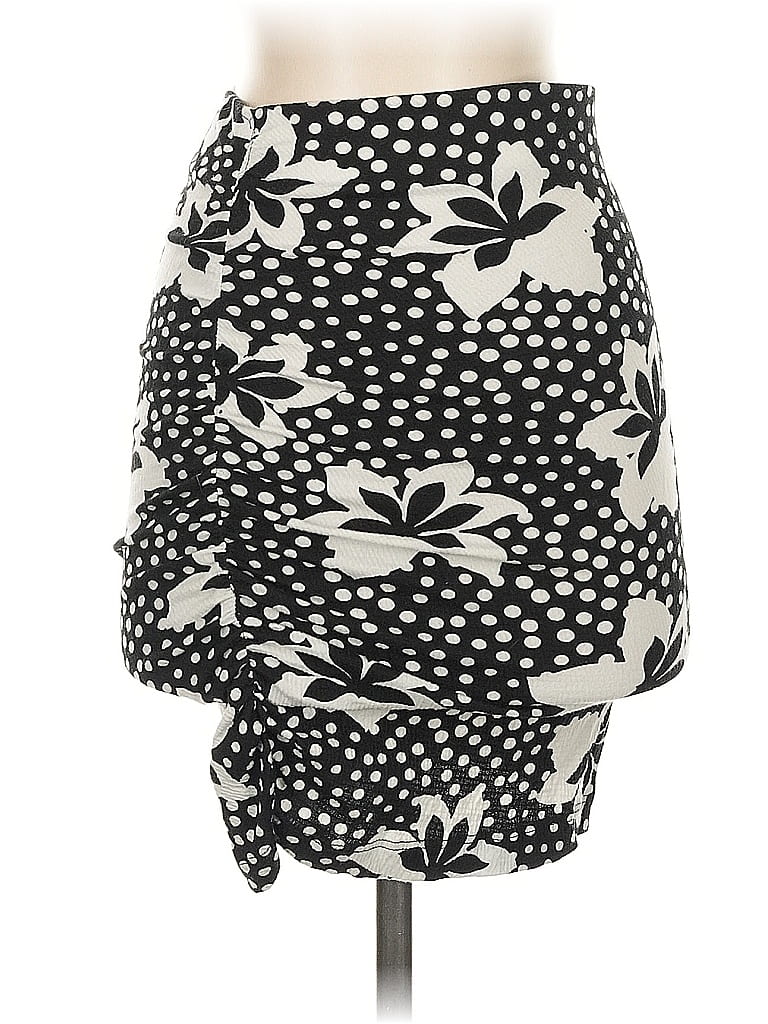 Pre-owned Porridge Casual Skirt In Black