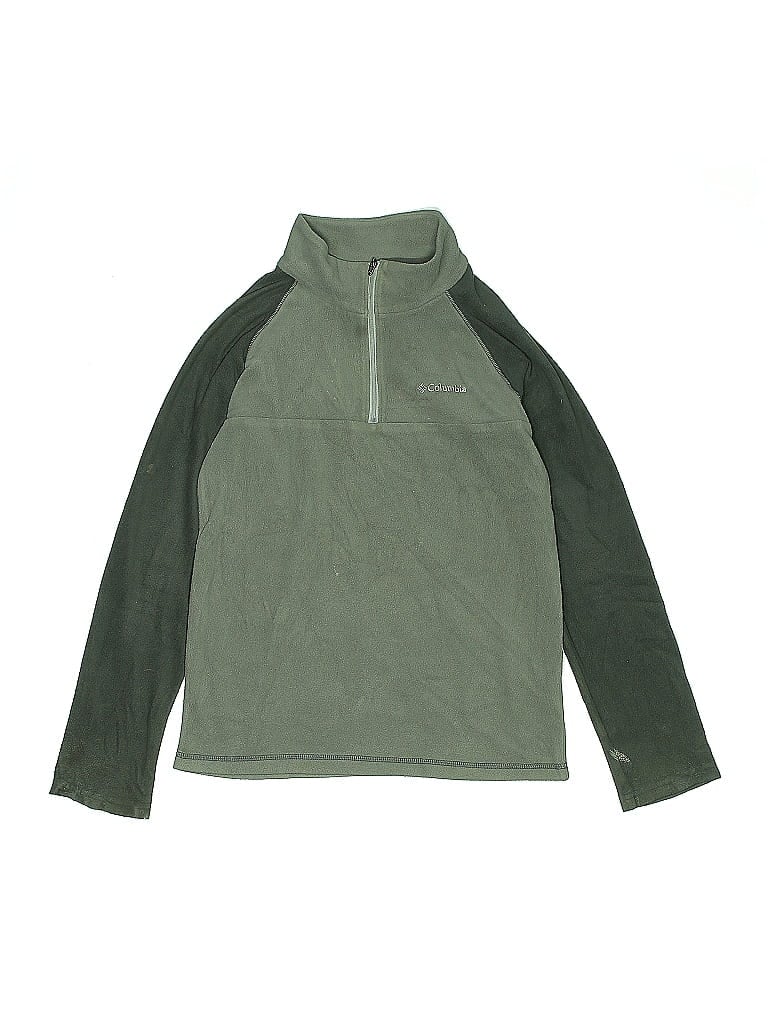 Click to view more detailed imagery on our partner's website Pre-owned Columbia Kids' Long Sleeve Top Gray Turtleneck Tops