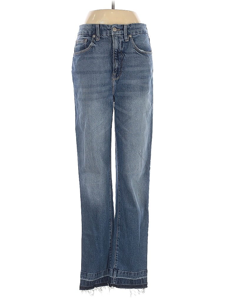 Pre-owned Good American Jeans In Blue