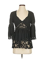 Catherine Malandrino 3/4 Sleeve Blouse