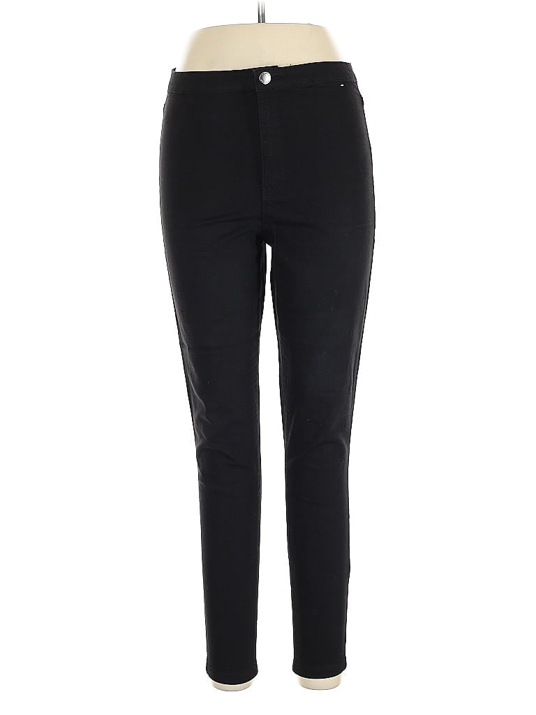 Pre-owned Denim Co Jeggings In Black