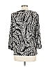 Style&Co Black 3/4 Sleeve Blouse Size L - photo 2