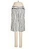 Liquid Stripes Ivory Casual Pants Size 4 - photo 1