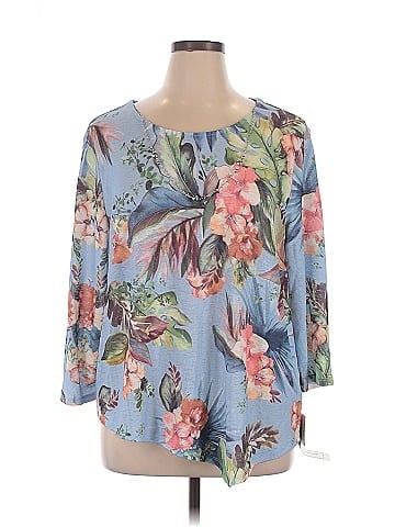 Alfred Dunner 3/4 Sleeve Blouse (view 1)