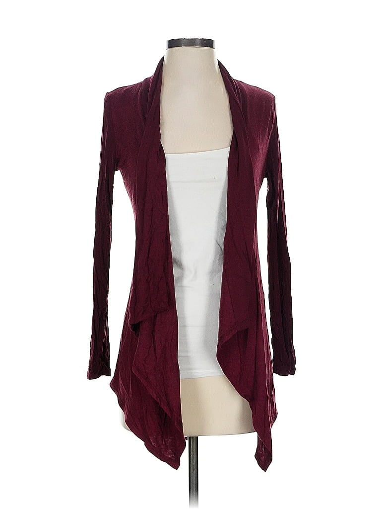 Pre-owned Le Lis Kimono In Burgundy