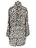 Auguste 100% Rayon Animal Print Ivory Romper Size 2 - photo 2