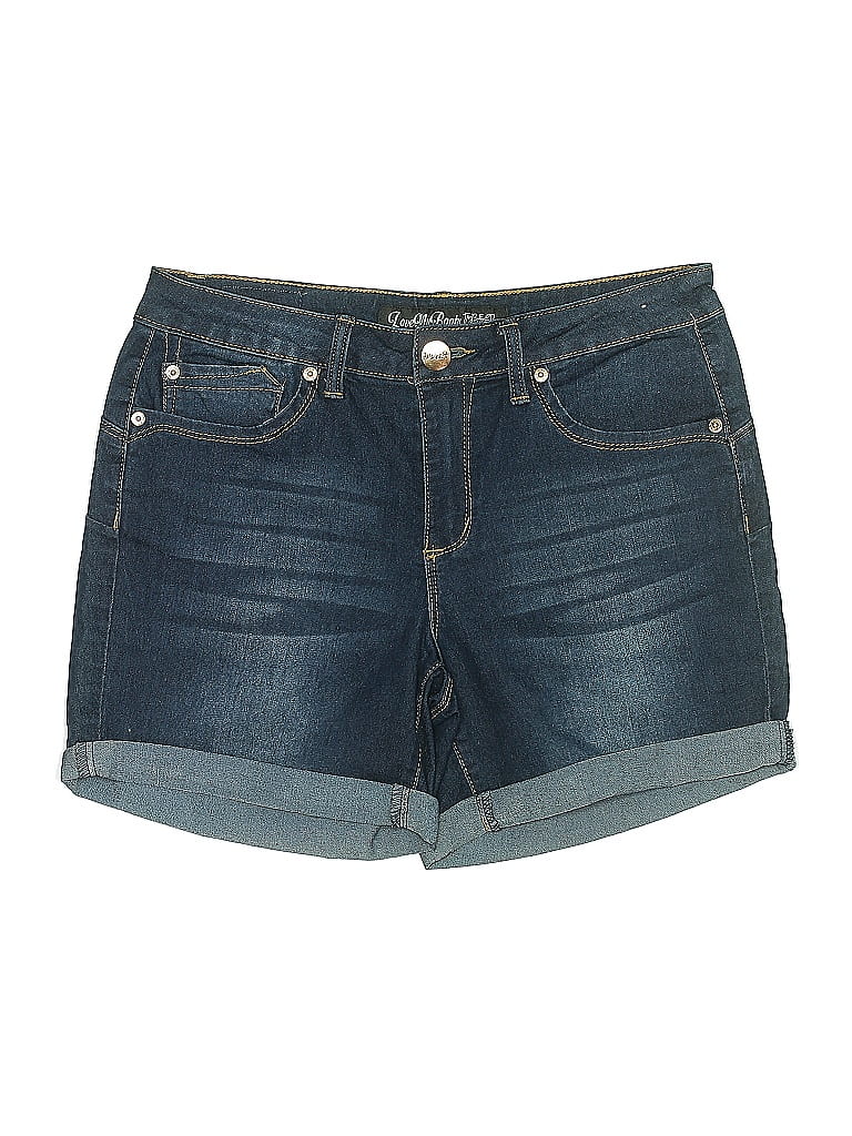 Pre-owned Assorted Brands Denim Shorts In Blue