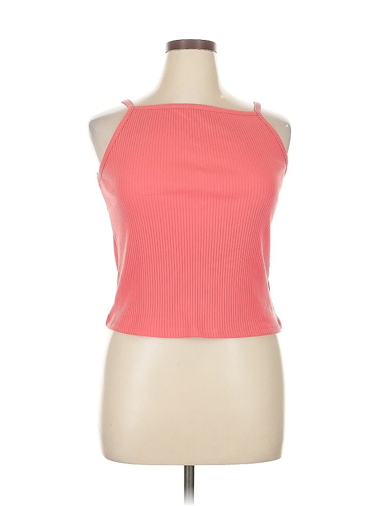 OLD NAVY Pre-owned Tank Top Pink Halter Neckline Tops