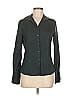Express Green Long Sleeve Blouse Size 9 - 10 - photo 1