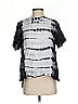 Assorted Brands Tie-dye Silver Black Short Sleeve Blouse Size S - photo 1