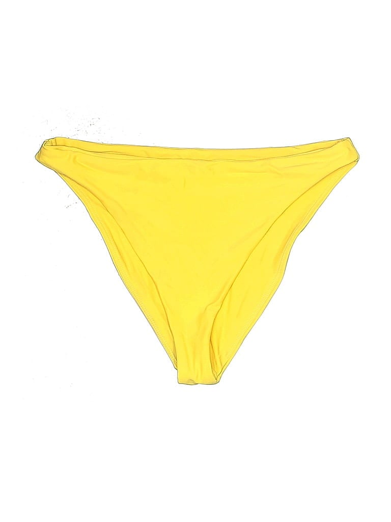 TULAROSA Pre-owned Swimsuit Bottoms In Yellow