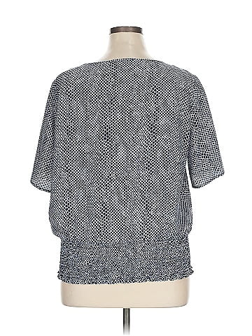 MICHAEL Michael Kors Short Sleeve Blouse (view 2)