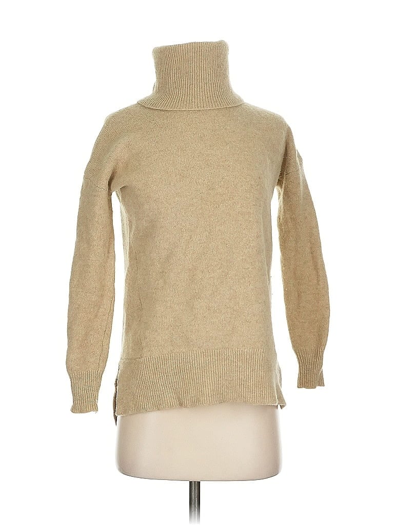 Pre-owned Madewell Turtleneck Sweater In Brown