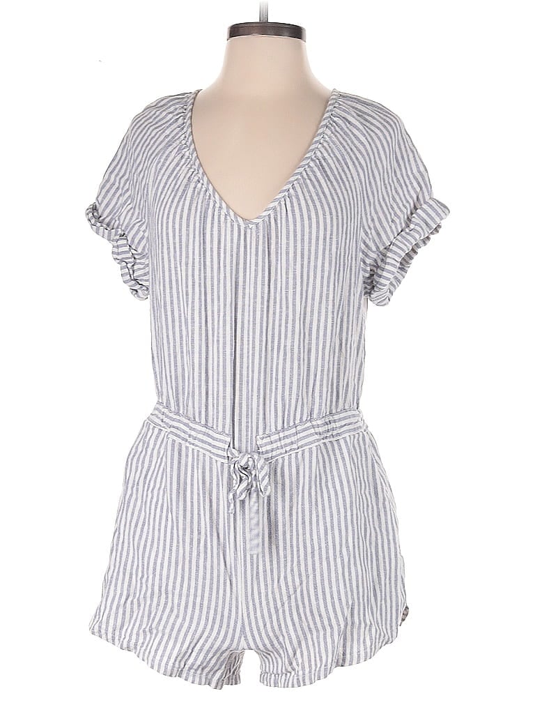 Pre-owned Universal Thread Romper In Gray