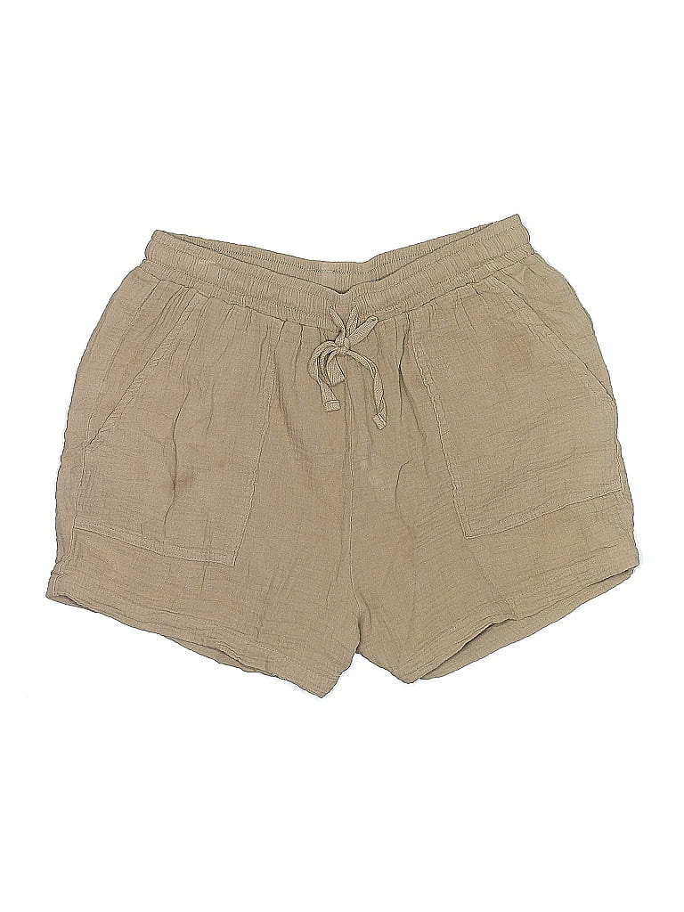 Pre-owned Bobi Khaki Shorts In Brown