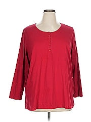 Woman Within 3/4 Sleeve Top