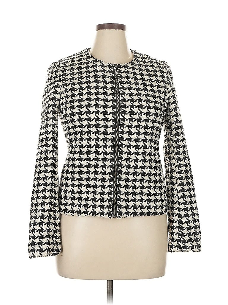 Pre-owned Talbots Outlet Jacket In White