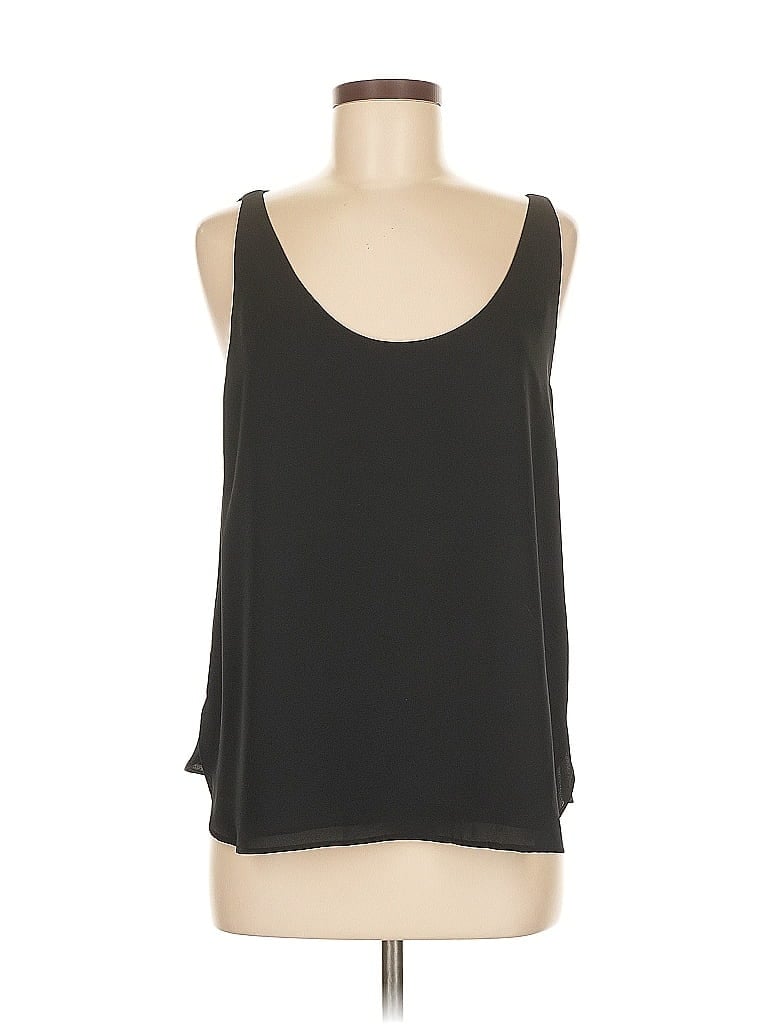 Pre-owned Ann Taylor Loft Outlet Sleeveless Blouse In Black