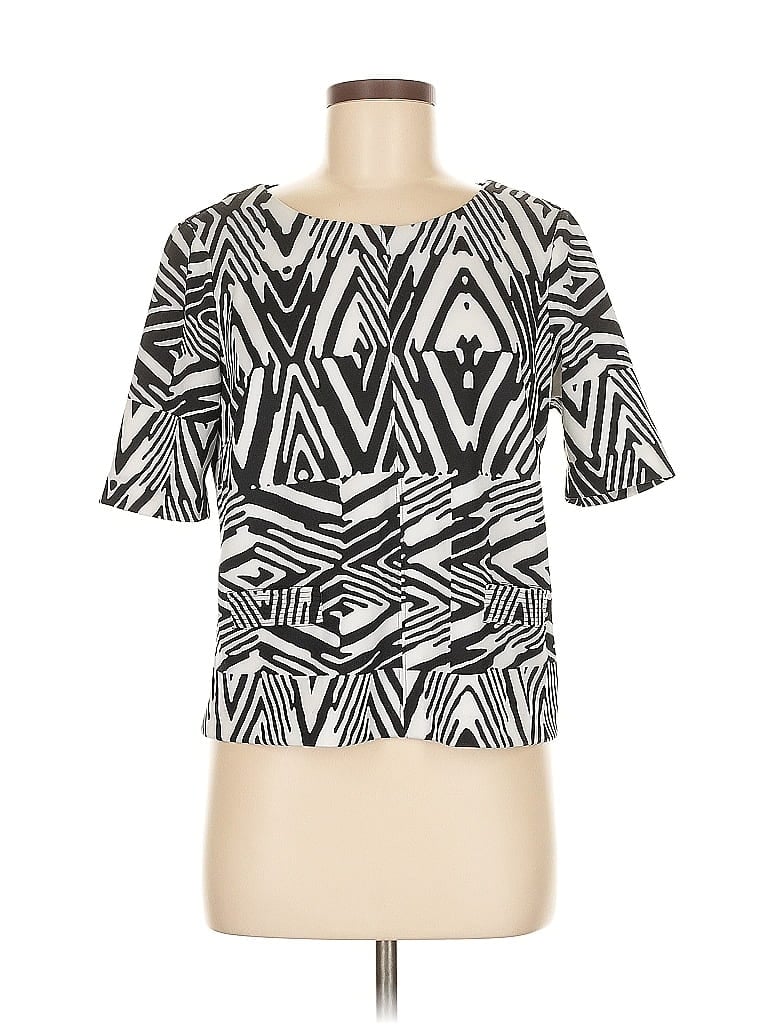 CALVIN KLEIN Pre-owned Short Sleeve Blouse In Black