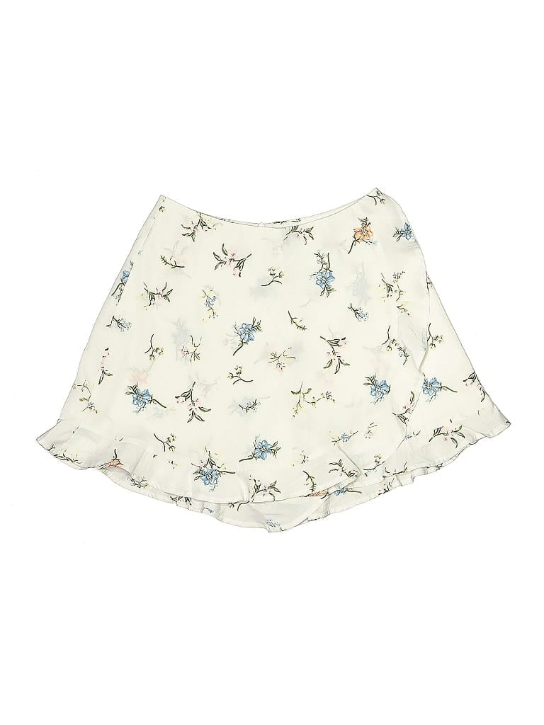 Pre-owned Assorted Brands Casual Skirt In White