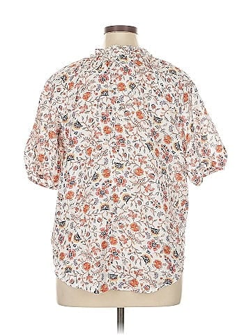 a.n.a. A New Approach Short Sleeve Blouse (view 2)