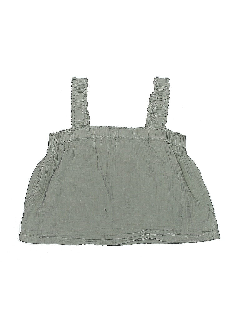 Click to view more detailed imagery on our partner's website Pre-owned Gap Kids' Sleeveless Blouse In Green