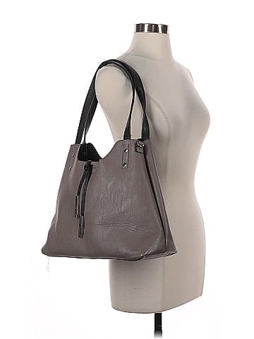 Calvin Klein Leather Satchel (view 2)