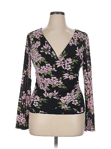 INC International Concepts Long Sleeve Blouse (view 1)