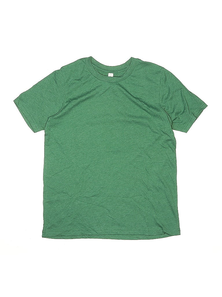 Bella + Canvas Solid Green Short Sleeve T-Shirt Size 18 - 20 - photo 1