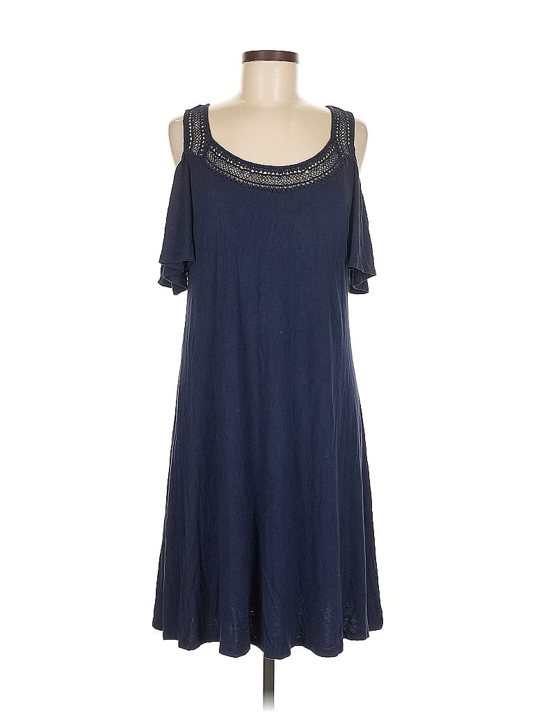 Click to view more detailed imagery on our partner's website Pre-owned New York And Company Casual Dress In Blue