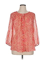 Sundance 3/4 Sleeve Silk Top