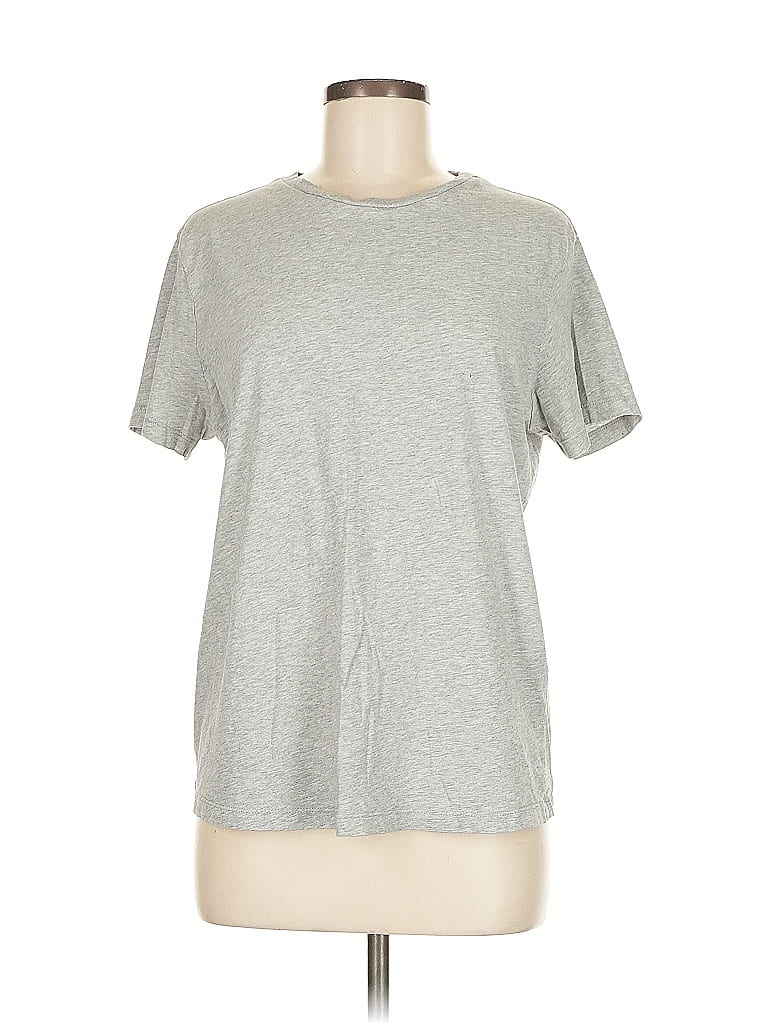 Pre-owned Asos Design Short Sleeve T-shirt In Gray