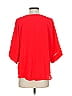 She + Sky Red Short Sleeve Top Size S - photo 2