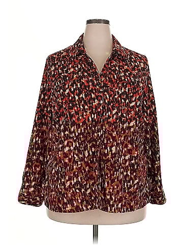 Notations Long Sleeve Blouse (view 1)