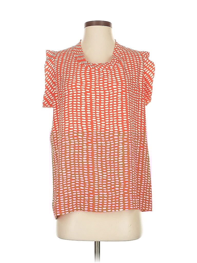 Pre-owned Cabi Sleeveless T-shirt In Orange