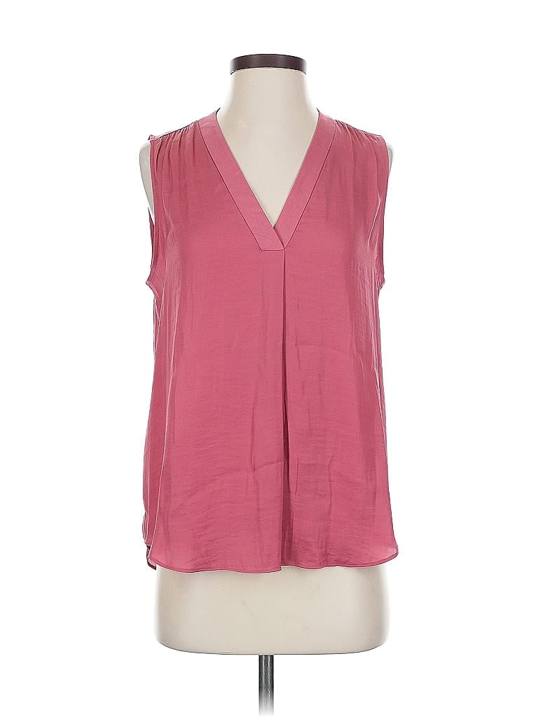 Pre-owned Vince Camuto Sleeveless Blouse In Pink