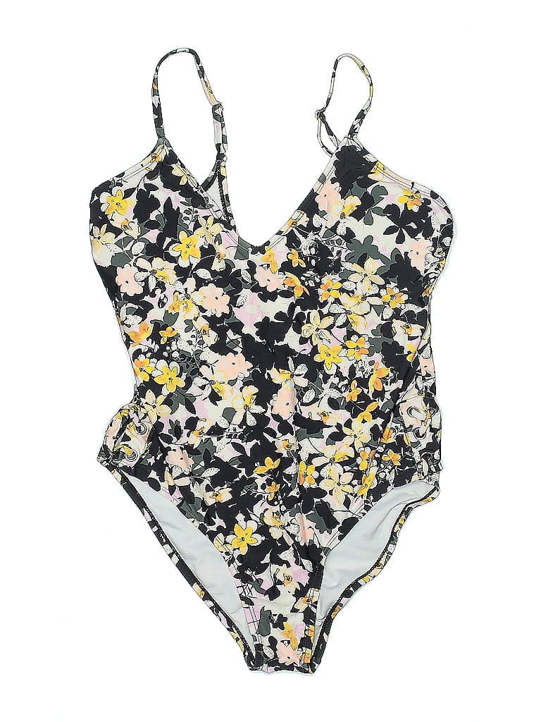 Pre-owned Decree One Piece Swimsuit In Yellow
