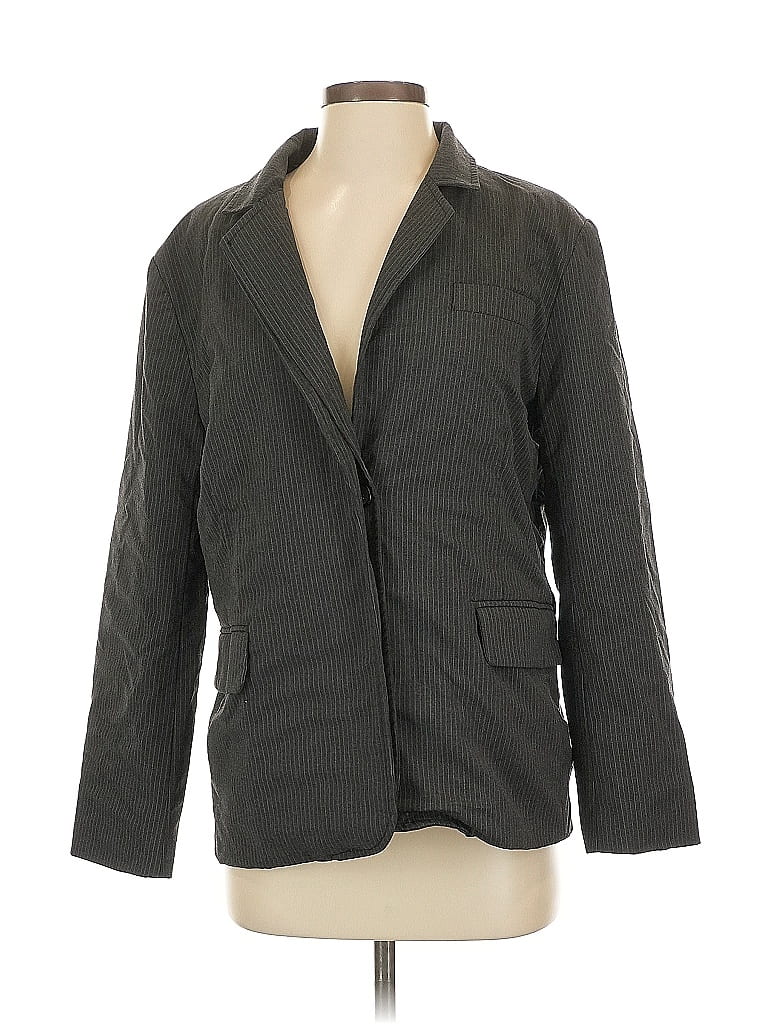 Click to view more detailed imagery on our partner's website Pre-owned Moon River Blazer Jacket In Gray