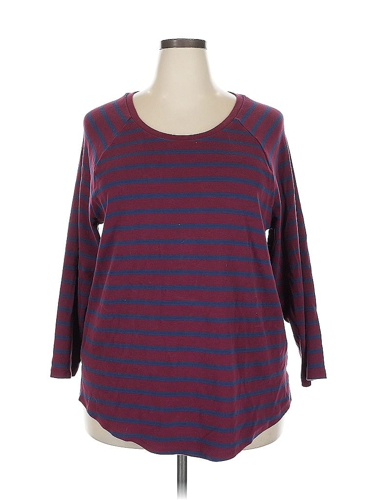 Pre-owned Old Navy Pullover Sweater In Burgundy