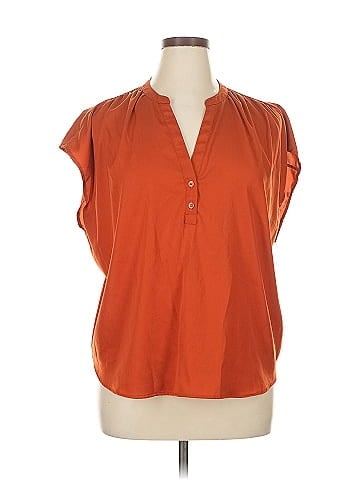Banana Republic Factory Store Short Sleeve Blouse (view 1)