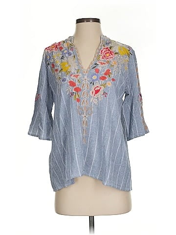 Johnny Was 3/4 Sleeve Blouse (view 1)