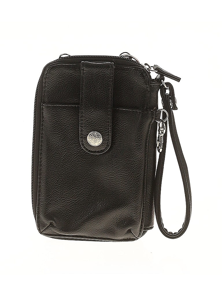 Pre-owned Unbranded Wristlet In Black