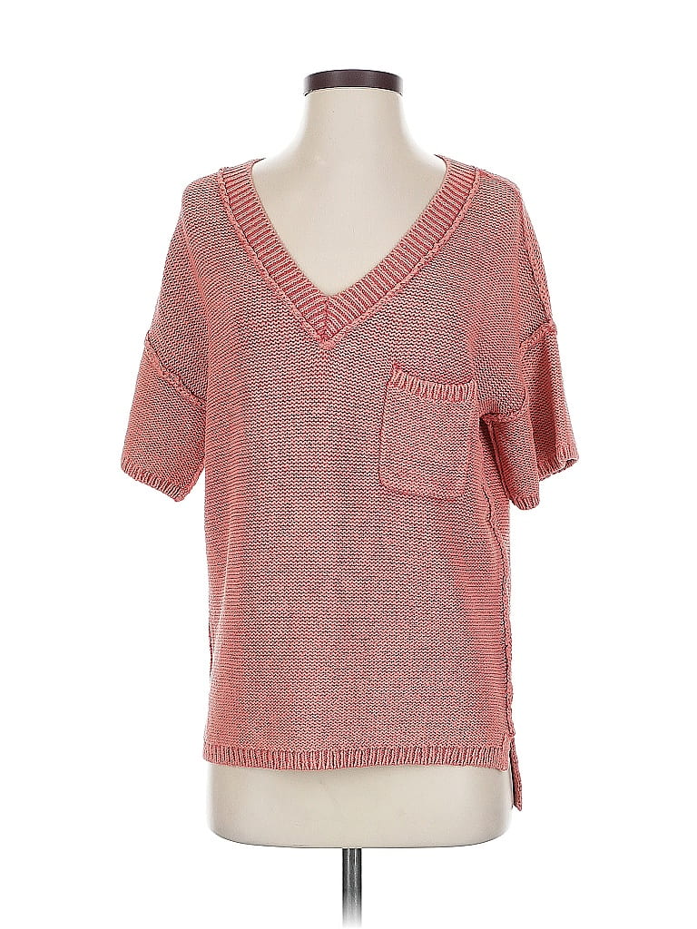 Sundance 100% Cotton Pink Pullover Sweater Size XS - photo 1