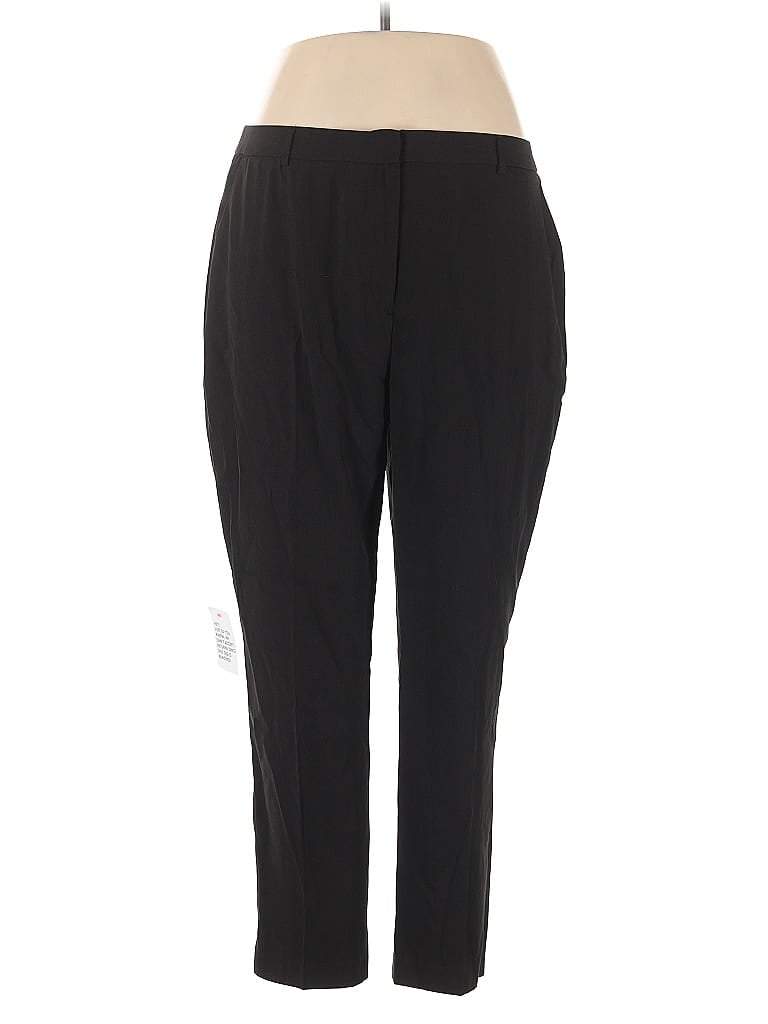 Topshop Dress Pants In Black