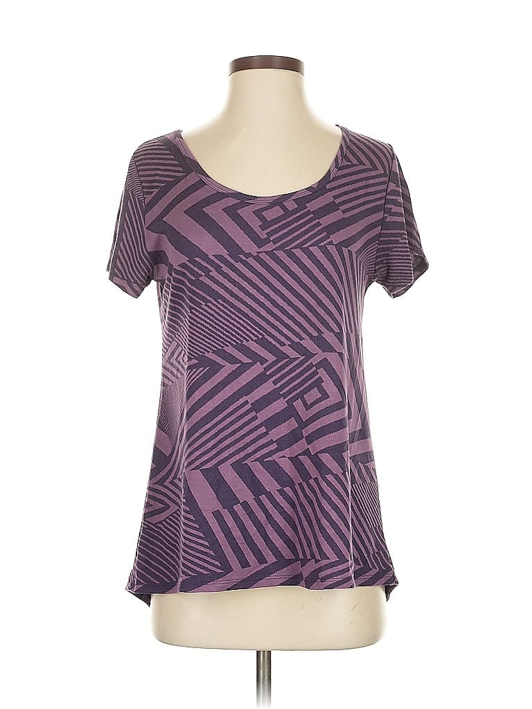 LULAROE Pre-owned Active T-shirt In Purple